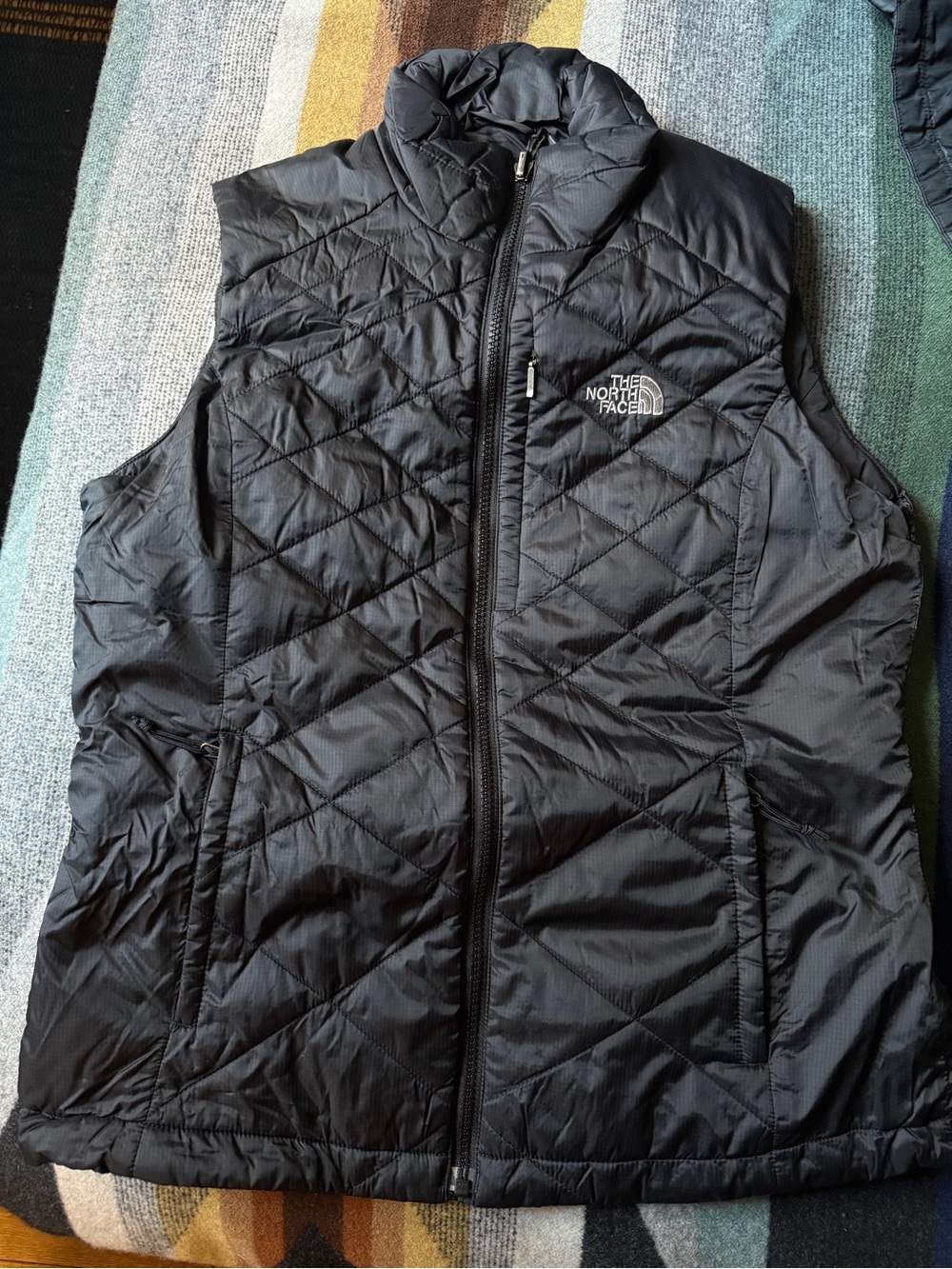 The North Face Black Quilted Insulated Vest - Women's